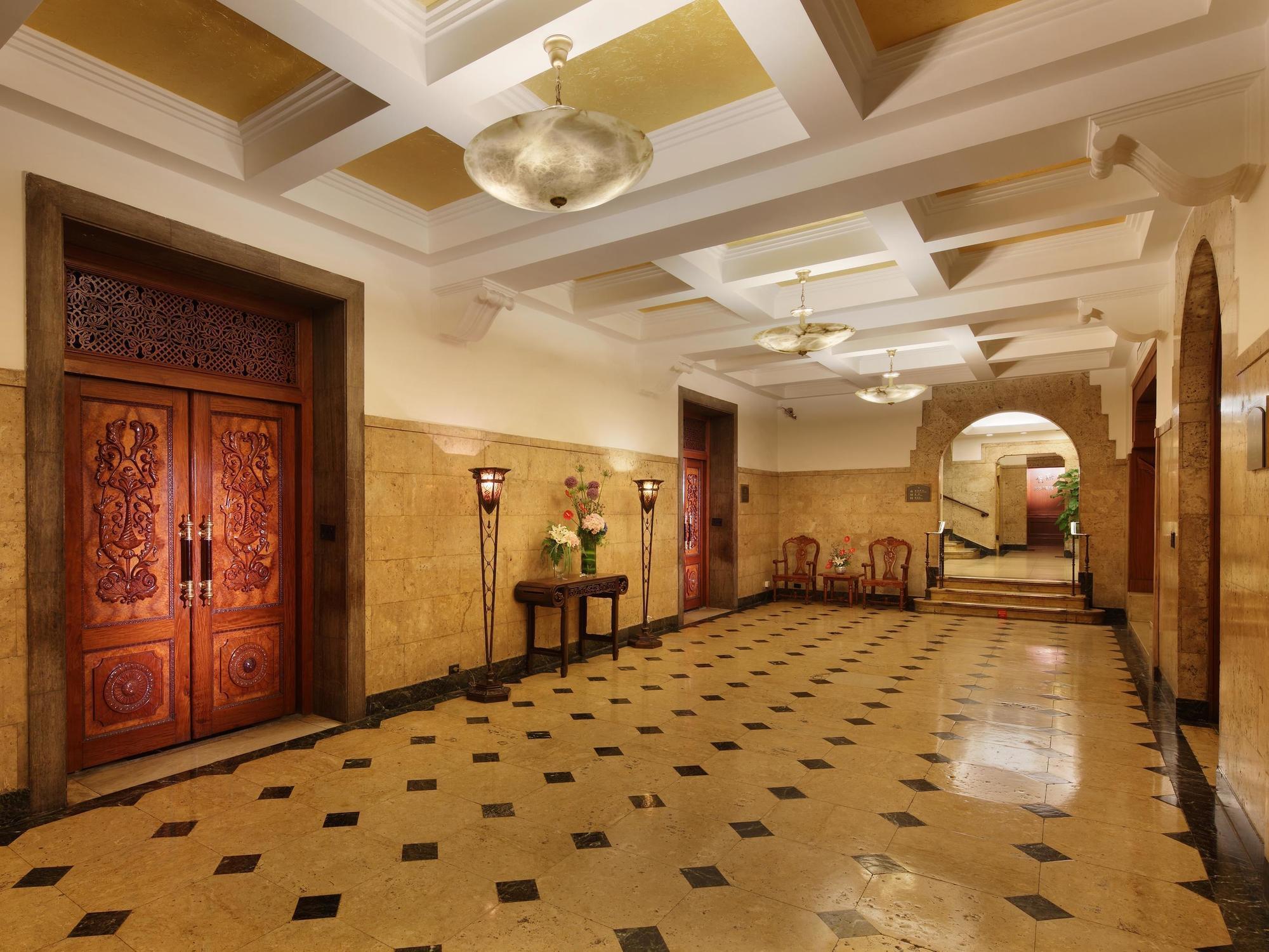 Jing An Hotel Shanghái Exterior foto